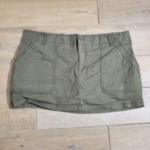 WILD FABLE SKORT GREEN COTTON/SPANDEX STRETCH POCKETS 2X